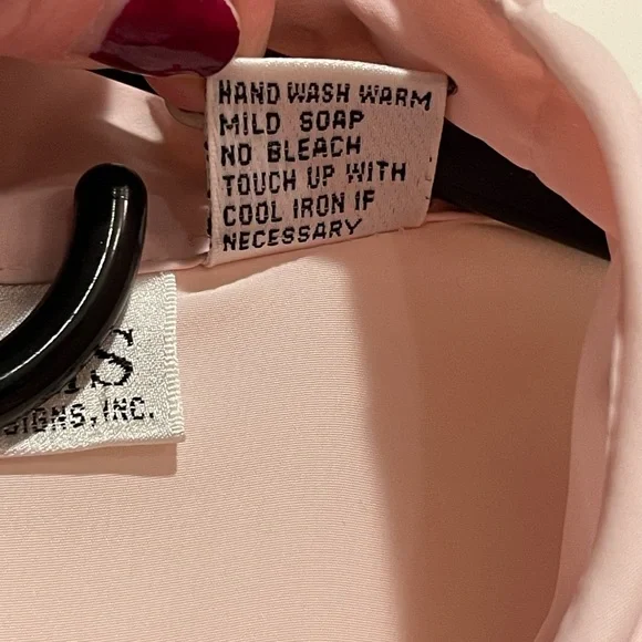 Vintage Soft Pink Blouse Size 16 - Picture 10 of 10
